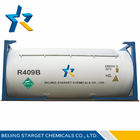 R409B خلوص بالا 99.8٪ مخلوط گاز مبرد R409B ISO14001 / ROSH صدور گواهینامه