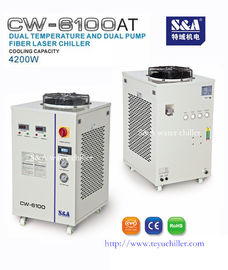 آب چیلر صنعتی 500W لیزر فیبر CW-6100AT