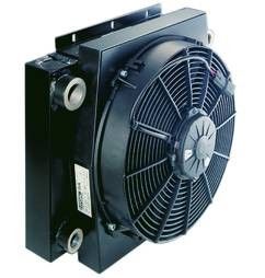 انرژی - صرفه جویی در روغن هیدرولیک مبدل حرارتی SPAL فن 12V - 24V برای ماشین آلات کشاورزی