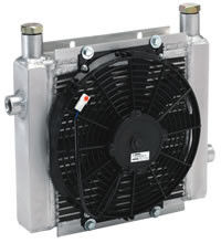 صفحه پره آلومینیومی هوا کولر، هیدرولیک روغن های حرارتی DC12V / DC24V