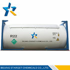R22 خلوص 99.99٪ فرمول CHCLF2 تهویه مطبوع مسکونی مبرد (HCFC-22)