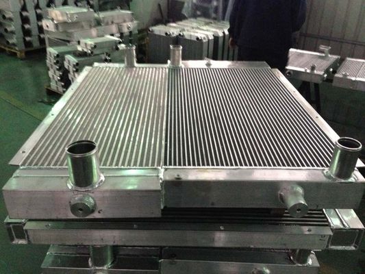 عملکرد بالا صفحه نفت هوایی فین مبدلهای حرارتی برای خودرو