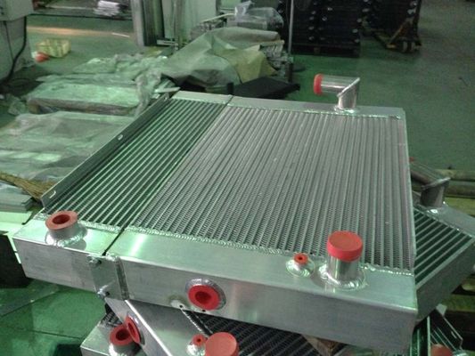 عملکرد بالا صفحه نفت هوایی فین مبدلهای حرارتی برای خودرو