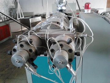 خط اکستروژن لوله پلاستیک PVC Twin Screw، دستگاه اکسترودر لوله