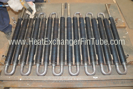 پیچ تند جوش پیوسته ASTM A106 SMLS فولاد کربن U بسته نرم افزاری لوله