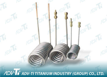 نصب شده GR1 بدون درز تیتانیوم لوله GR2 ASTM B862 تیتانیوم لوله برای مبدل های حرارتی جوش داده شده