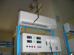 پنجره AC سیستم تست عملکرد AC اتوماتیک خط مونتاژ طبقه