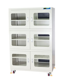 سفید 1250L رطوبت کنترل دوربین ذخیره سازی کابینه برای دوربین های دیجیتال لنز
